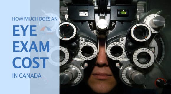 How much does an eye exam cost in Canada