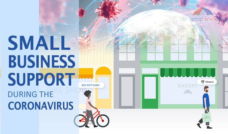 Small Business Support During the Coronavirus image by GroupEnroll