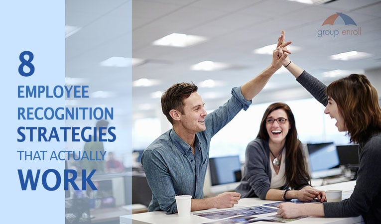 8 Employee Recognition Strategies That Actually Work article image by GroupEnroll