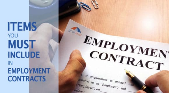 Items You Must Include in Employment Contracts